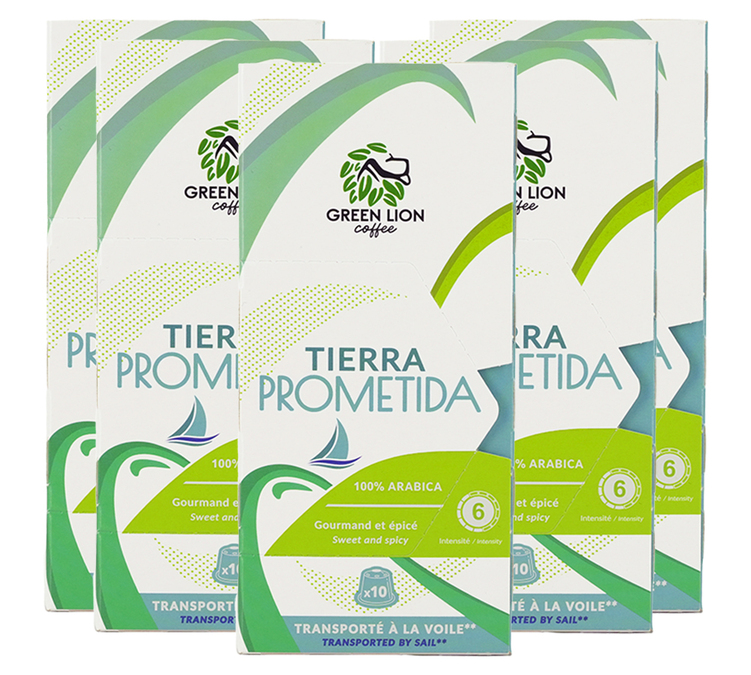 50 capsules compatibles Nespresso® Tierra Prometida - Green Lion Coffee