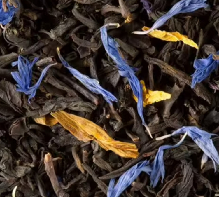 the noir jardin bleu dammann freres vrac 200g