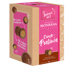 Boîte Chocolat Crousti-Pralinéa - 135 g - MONBANA 