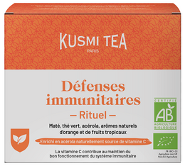 Thé Rituel Défenses Immunitaires Bio - 18 sachets - KUSMI TEA
