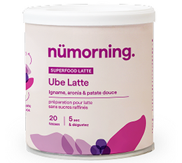 Ube latte Super food latte - Boîte 125 g - NÜMORNING